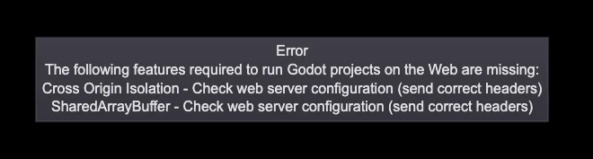 Godot error